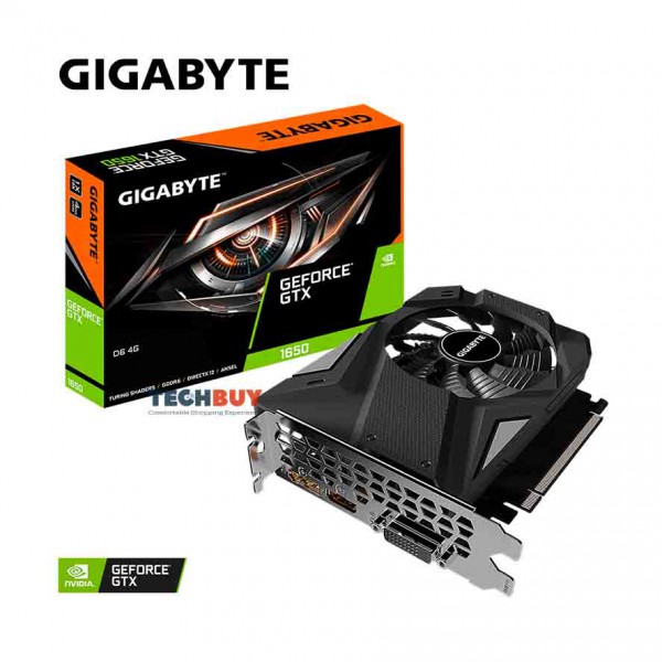 GIGABYTE GeForce® GTX 1656D6 4G  (GTX 1650 D6)(GV-N1656D6-4GD)