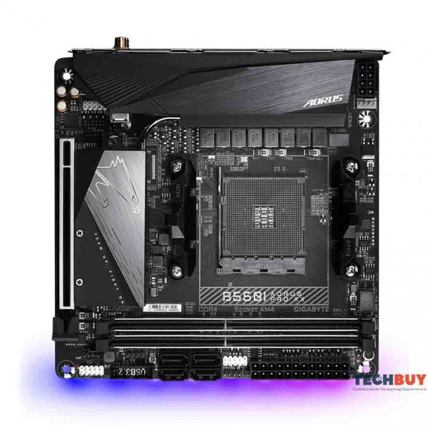 Mainboard Gigabyte B550I AORUS PRO AX (Chipset AMD B550, Socket AM4, i-ATX, 2 khe RAM DDR4)