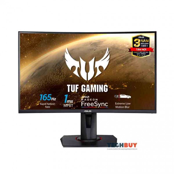 Màn hình ASUS TUF Gaming VG27VQ (27 inchFHDVA400cdm²HDMI+DP+Dual-link DVI-D165HzFreeSync1msCong)