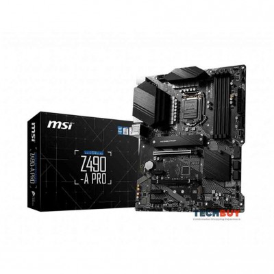 Mainboard MSI Z490-A PRO (Intel Z490, Socket 1200, ATX, 4 khe RAM DDR4)