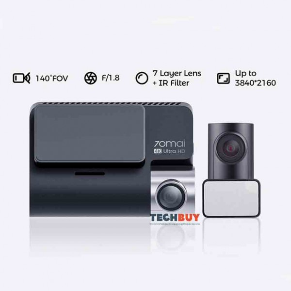 Camera hành trình 70mai 4K Dashcam A800